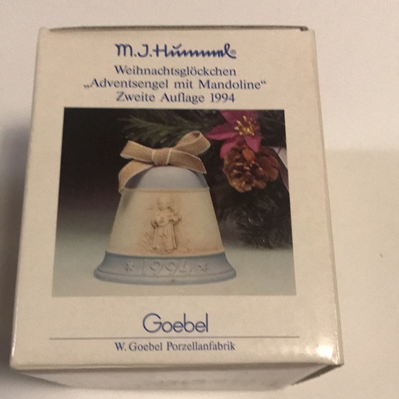 Goebel Hummel Cloche deNoel Christmas Bell Festival Harmony Second Edition 1994 - Picture 10 of 11